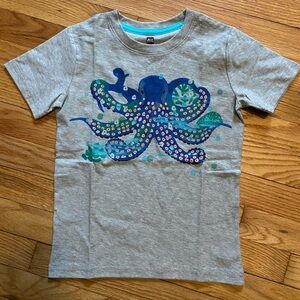 Tea Collection Octopus Graphic Tee size 6 NWOT